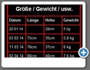 ...uuuund gewachsen bin ich auch schon wieder, ich fresse ja auch wie ein struppiges Rindchen :-)
04.04.14
