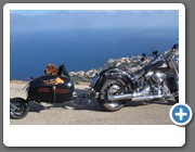 Demnächst bin ich dann auch mit spezieller
Motorradbrille unterwegs.
Sept. 2014